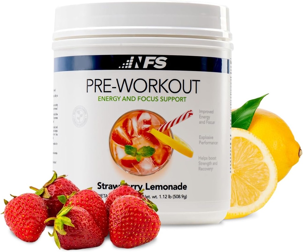 NF Sports Pre-Workout 25 Serving Strawberry Lemonade