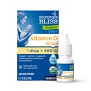 Bliss Organic Vitamin D σταγόνες - Βρέφη και Νεογέννητα - Υποστηρίζει την ανάπτυξη και την ανάπτυξη των οστών - Εύκολη χρήση - 400 IU ανά πτώση - 100 ημερήσιες υπηρεσίες