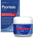 MagniLife Psoriasis Care+, Natural Itch and Pain Relief, Moisturization Βοηθά στη μείωση της ερυθρότητας, της κλιμάκωσης και της flaking στο σώμα & Scalp - μη-Toxic - 2oz