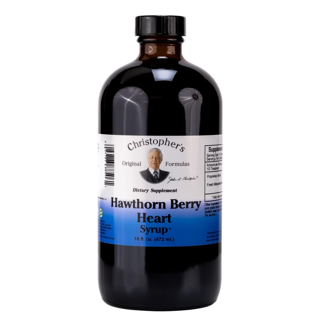 Αρχική Φόρμουλες Hawthorn Heart Syrup - 16 fl oz 