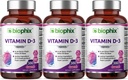 biophix Βιταμίνη D-3 10000 IU 380 Softgels 3 Pack - Υψηλή ισχύς σε Εξαιρετικό Παρθένο Ελαιόλαδο Μη-ΓΤΟ χωρίς σόγια Υποστηρίζει Ισχυρά Οστά Ανοσοποιητική Υγεία