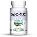 Maxi Health Cal-D-Max - Κιτρικό ασβέστιο - με βιταμίνη D3 - Υποστήριξη οστών - 120 κάψουλες - Kosher