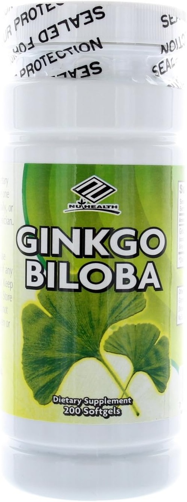 NU-Υγεία Ginkgo Biloba 60 Mg 200 Softgels