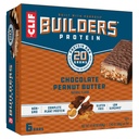 CLIF BUILDERS Protein Bars - Σοκολάτα Φυστικοβούτυρο Γεύση - 20g Πρωτεΐνη με βάση το φυτό - Χωρίς γλουτένη - Μη ΓΤΟ - Χαμηλή Γλυκαιμική - Δεν Τεχνητά γλυκαντικά - 2.4 oz. (6 Συσκευασία)