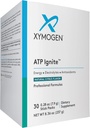 XYMOGEN ATP Ignite Revitalizing Energy Drink Powder - Υποστηρίζει την αντικατάσταση ηλεκτρολυτών + ATP Βιοσύνθεση με αντιοξειδωτικά, Aminos, Βιταμίνες, Ηλεκτρολυτές + 95mg καφεΐνη (30 Citrus Stick Packs)