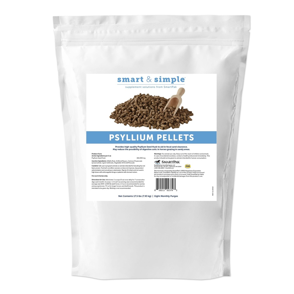 Smart & Simple Psyllium Pellets for Horses 