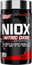 NIOX Extreme Pumps - 90 Count Pre-Workout Pump Supplement με νιτρική αργινίνη, βιταμίνη C, AstraGin για αντλία μυών, αγγειότητα, αντοχή, NO3- Τ