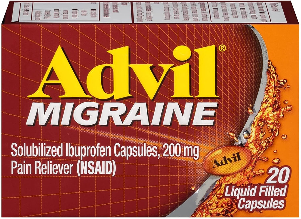 Advil 200 mg Liquid Filled Capsules 20 ea