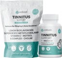 Tinnitus Relief Pills for Ringing Ears & Ear Health | Extra Strength Tinnitus Supplement with Bioflavonoids, B12 & Inositol | Supports Sleep, Focus & Clarity | 60 Caplets | 2 Daily Dose Ear Ringing