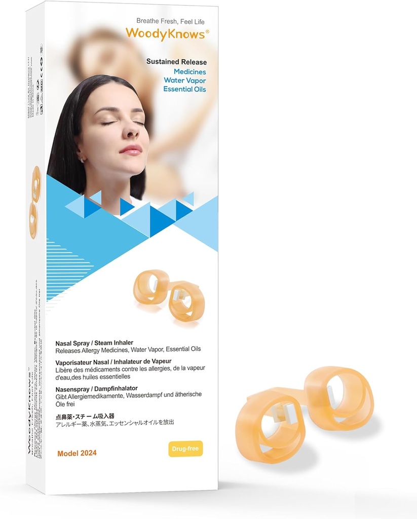 WoodyKnows Nasal Spray/Steam Inhaler, Νέο Μοντέλο 