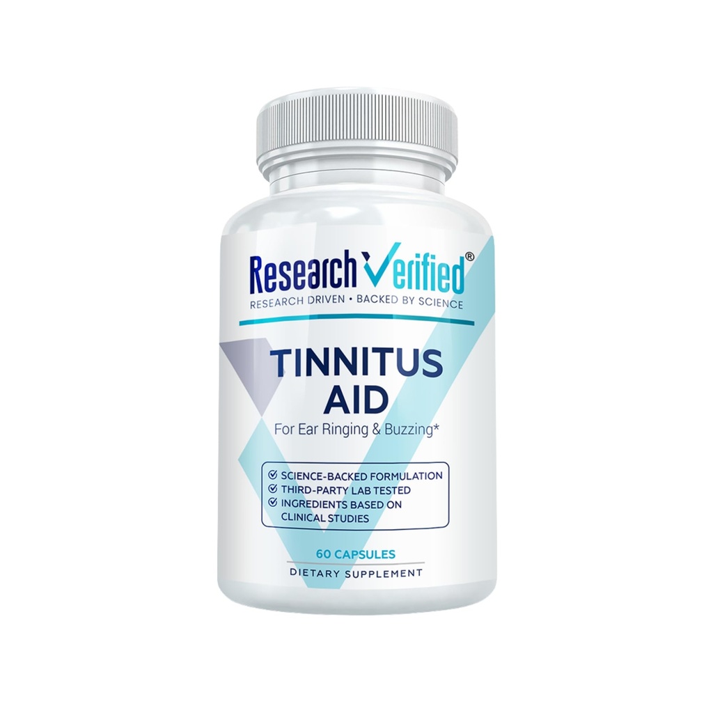 Έρευνα Επαληθευμένο βοήθημα εμβοών - Leessen Internal Ringing - Ginkgo Biloba, Vitamin C, Full Spectrum B Complex Blend, Magnesium - 60 Κάψουλες - Vegan - Made in The USA