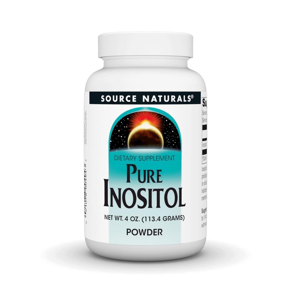 Source Naturals Pure Inositol, Dietary Supplement* - 4 oz Powder
