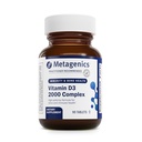 Μεταγονική D3 2000 IU Complex Vitamin D3 Supplement - Υποστηρίζει την υγεία των οστών, ανοσοποιητική & υγιής φλεγμονή Ανταπόκριση * - με Ισοφλαβόνες για Απορρόφηση - Χωρίς γλουτένη - 3 Μήνες Προσφορά - 90 Μέτρα