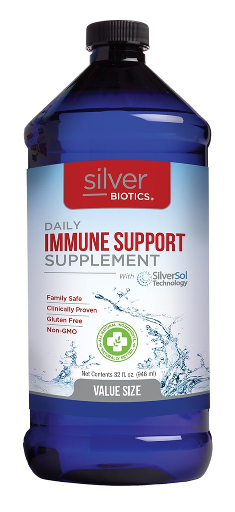 Silver Biotics Advanced Silver Technology, SilverSol Ag4O4 10 PPM Ανοσολογική υποστήριξη 