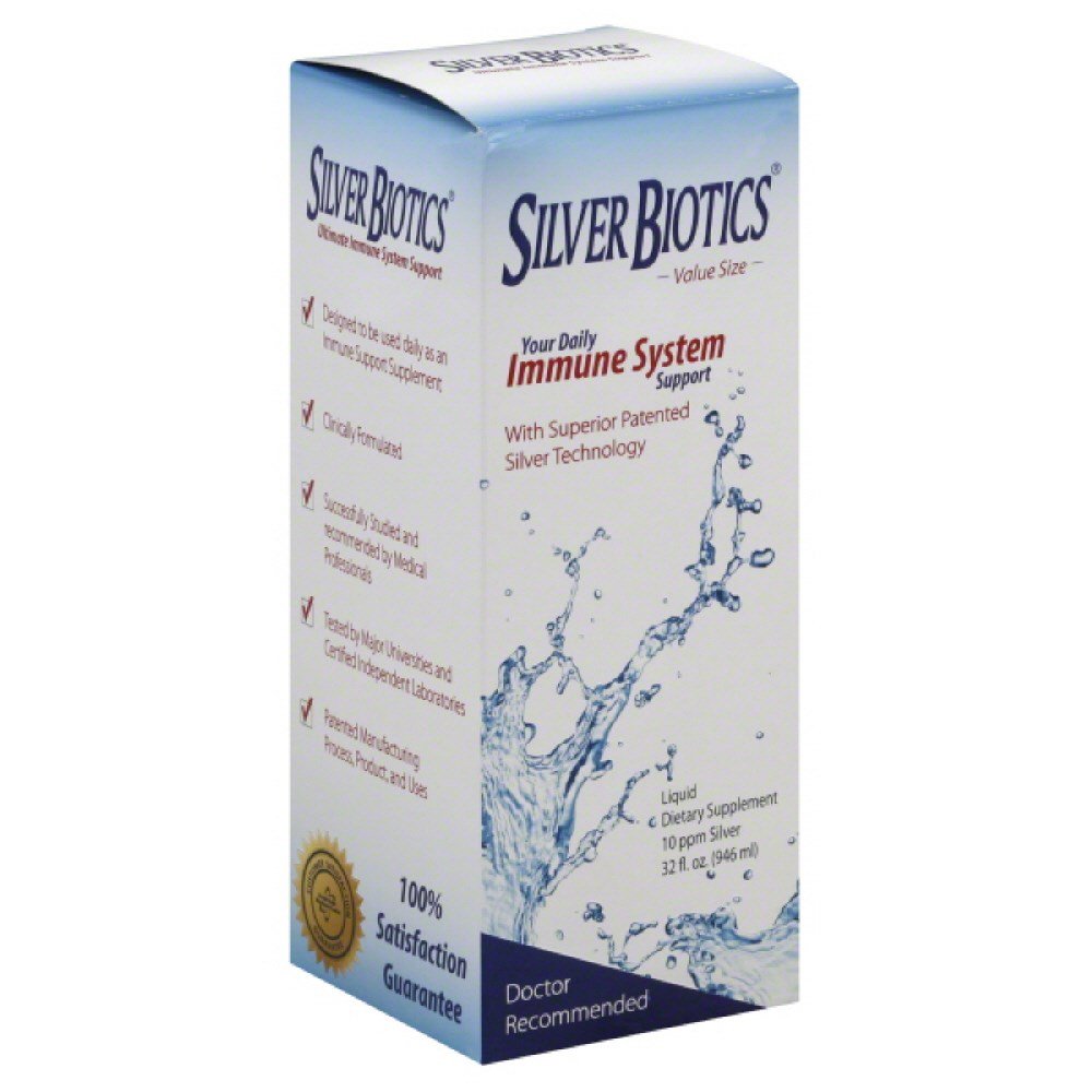 Silver Biotics Advanced Silver Technology, SilverSol Ag4O4 10 PPM Ανοσολογική υποστήριξη 