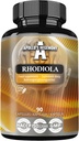 APOLLO'S HEGEMONY Rhodiola Rosea 500 mg ανά κάψουλα - 90 κάψουλες Vegan - Εκχύλισμα Τυποποιημένο σε 3% Salidroside - Ενέργεια και Stamina Booster - Συμπλήρωμα διατροφής