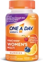 Μια μέρα VitaCraves γυναίκα Multivitamin Gummies, συμπλήρωμα με βιταμίνη Α, βιταμίνη C, βιταμίνη D, βιταμίνη Ε και ψευδάργυρο για την υποστήριξη της ανοσοποιητικής υγείας *, ασβέστιο & more, 70 μετρούν