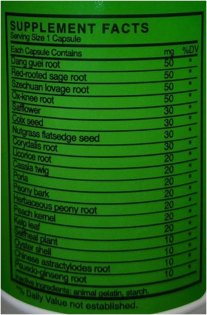 U-O-Clear Assure Ovary & Uterus Health - 500 mg - 60 Capsules