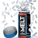 MELT - Best Θερμογόνος καύση λίπους για άνδρες και γυναίκες - Ορεκτικά χάπια για γρήγορη απώλεια βάρους - Ενεργειακός ενισχυτής και συμπλήρωμα ψυχικής εστίασης - χάπια διατροφής Αυτή η εργασία - 60 caps