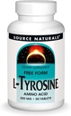 Source Naturals L- Tyrosine - Free Form Amino Acid Συμπλήρωμα - 50 δισκία