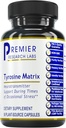 Premier Research Labs Tyrosine Matrix - L Tyrosine συμπλήρωμα, L-τυροσίνη 944mg κάψουλες για ενήλικες, Amino Acid χάπια με Red Algae & Rhodiola Rosea - 90 κάψουλες χορτοφάγων