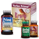 Yerba Prima Women's Renew Internal Cleansing Program - 30 Day Program - Kit Περιλαμβάνει 3 μπουκάλια - Detox Cleanse Σχεδιασμένο για το γυναικείο σώμα