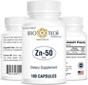 BioTech Pharmacal - Zn-50-100 Count