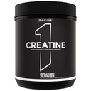 Κανόνας 1 Creatine Powder – Αμιγής Μικρονωμένη Creatine Monohydrate for High-Intensity Exercise and Lean Body Mass Support, Flavored and Unlavored (130 Services, Unflaved)