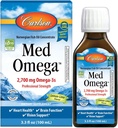 Carlson - Med Omega, 2700 mg Ωμέγα-3 Professional Strength, Heart, Brain & Vision Support, Wild Caught & SustainableSoured, Lemon-Lime, 100 ml