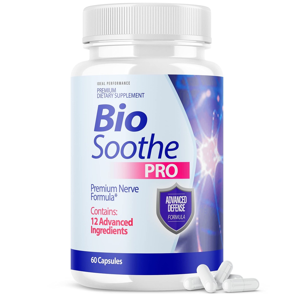 ΙΔΕΑΛΙΚΗ ΕΠΙΔΟΣΕΙΣ Biosoothe Pro Neuropathy treatment Capsule for Nerve Pain Repair Hills Bio Soothe Premium Formula Συμπλήρωμα Alpha Fix Neeve (60 κάψουλες)