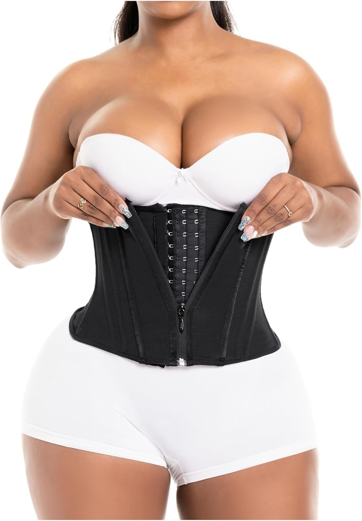 Snatched Body Waist Cincher Shapewear for Women Tummy Control Fajas Colombianas Reductoras 