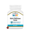 21st Century Slow Release δισκία σιδήρου, 60 Count (πακέτο των 3)