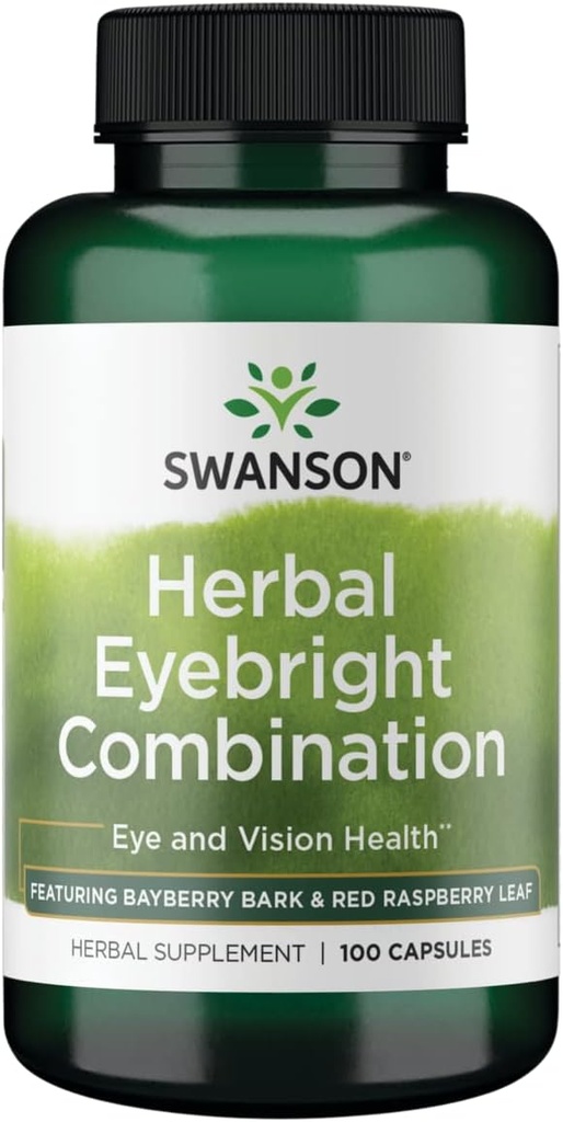 Swanson Herbal Eyebright Συνδυασμός 100 Cap