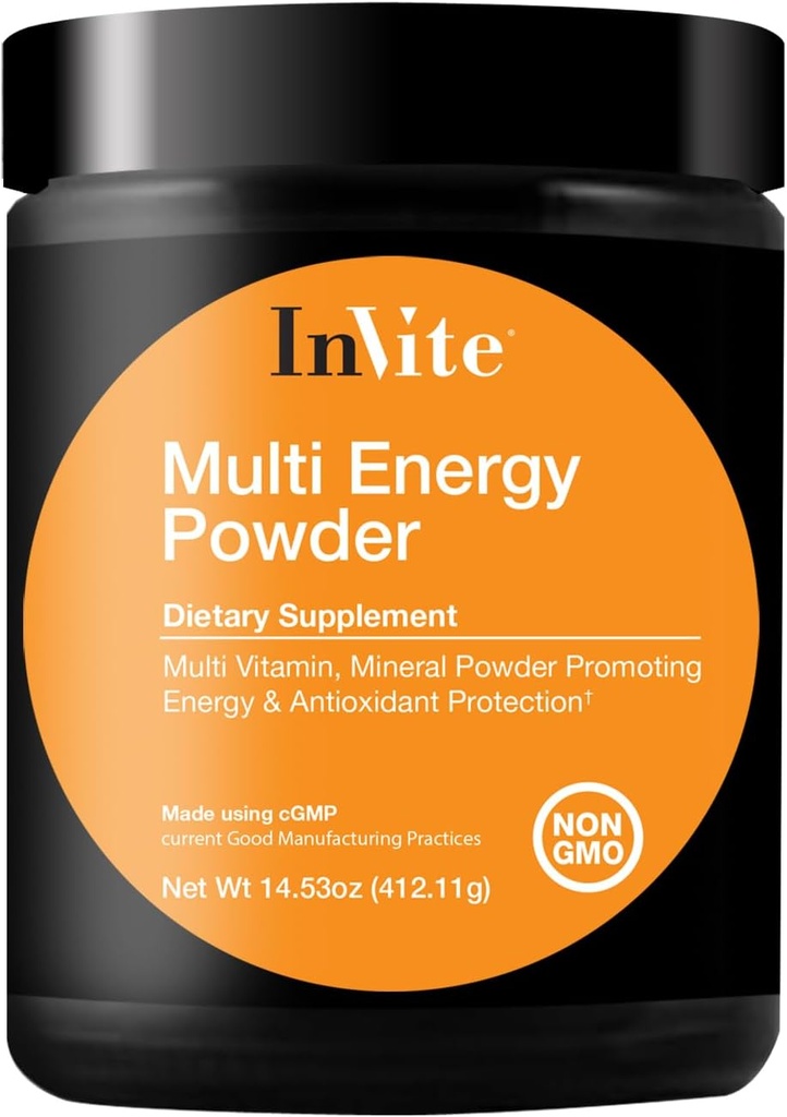 Πρόσκληση Υγεία Multi Energy Powder - Υποστηρίζει την ενέργεια και το μεταβολισμό – Περιέχει χολίνη, Ινοσιτόλη, Λεκιθίνη, Ασβέστιο, Μαγνήσιο, Βιταμίνη D3, Βόριο, Μαγνήσιο, Ψευδάργυρο, Βιταμίνη C - 30 Υπηρεσίες