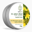 Teliaoils Βιολογική κρέμα ξηρού δέρματος του St John