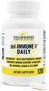Del-Immune V® Daily by Stellar Biotics, All-Natural Immune Support & Gut Health, Inmmediat Care, Μεταβιοτική: NextGen Probiotic Therapy (120 Caps)