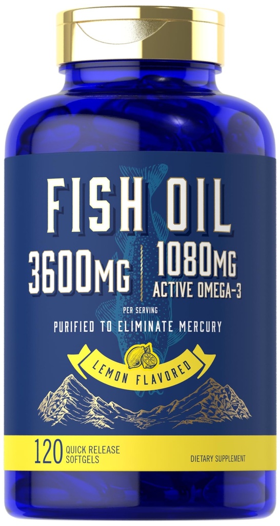 Ιχθυέλαιο Carlyle 3600mg 