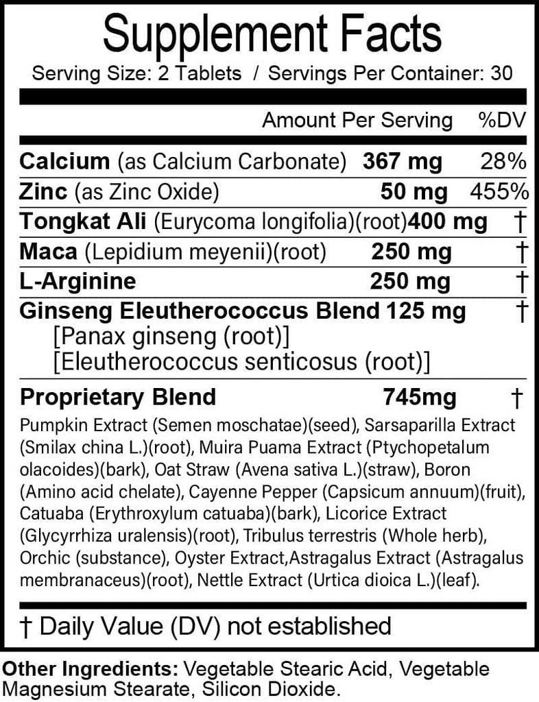(2 Pack) χάπια Cinagra RX για άνδρες, συμπλήρωμα Cinagra RX Advanced Formula, 120 Count