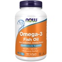 NOW Συμπληρώματα τροφίμων, Omega-3 180 EPA / 120 DHA, Enteric Coated, Καρδιαγγειακή Υποστήριξη*, 180 Softgels