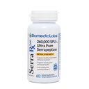 Serra-RX 260.000 SU Serrapeptase -Acid-resist Proteolytic Systemic Enzyme, Μη ΓΤΟ, Χωρίς γλουτένη, Vegan, Υποστηρίζει τον κόλπο, ανοσοποιητικό & πνεύμονα υγεία, 60 Veg κάψουλες