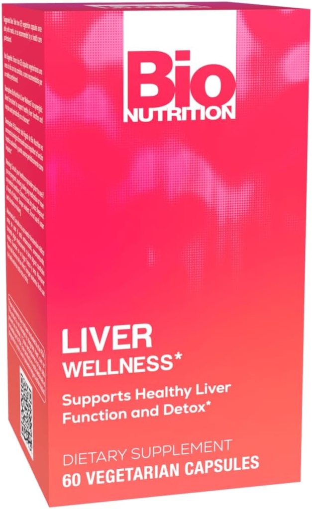 Bio Nutrition Liver Wellness 60 Vegetarian Κάψουλες 