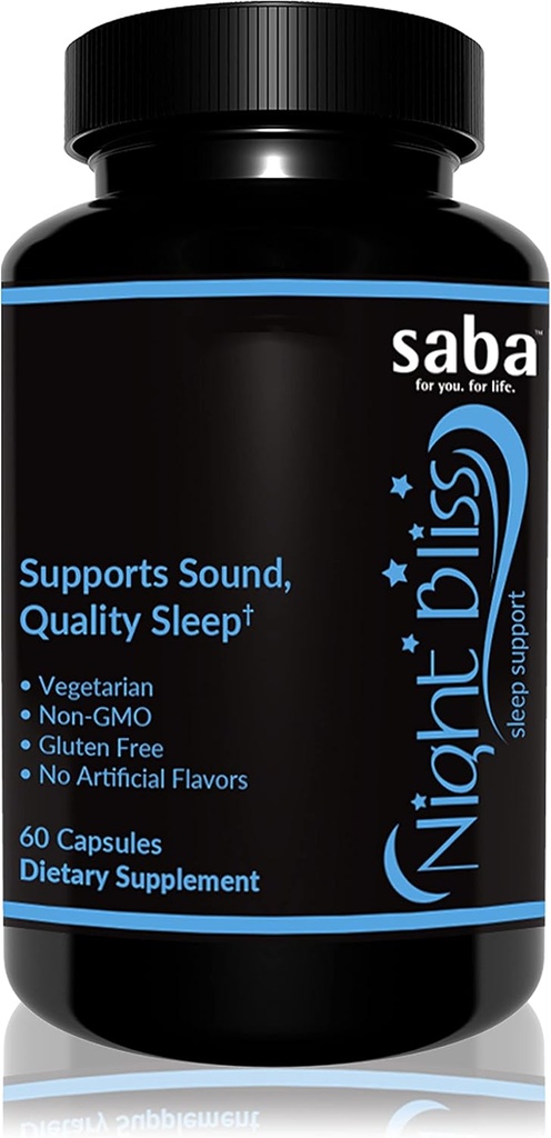Saba Night Bliss Natural Sleep Aid 