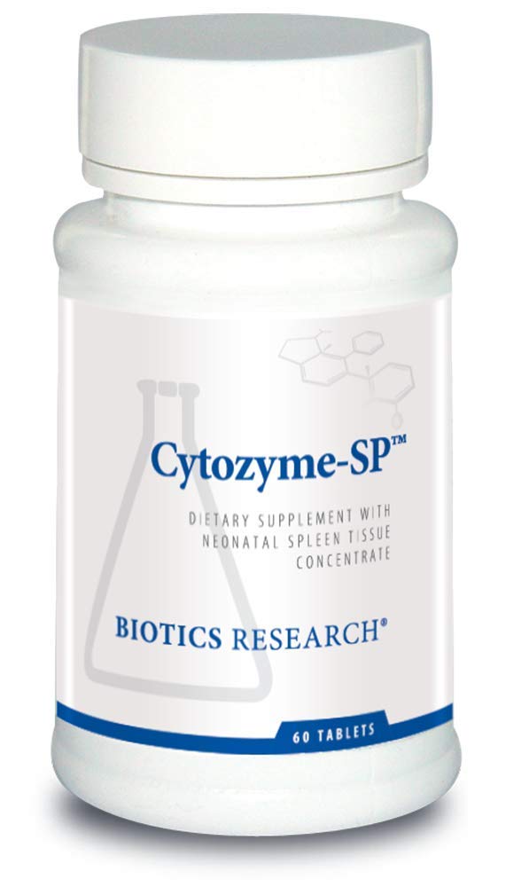 Biotics Research Cytozyme SP Νεογνική Σπληνή, Υποστηρίζει υγιή επίπεδα σιδήρου και βιλιρουβίνης, Παρέχει Ανοσολογική Υποστήριξη, Υποστηρίζει Σπλήνα Λειτουργία, SOD, Καταλάση, Ισχυρή Αντιοξειδωτική Δραστηριότητα 60 δισκία