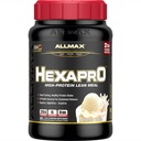 ALLMAX HEXAPRO, Γαλλική Βανίλια - 2 λίβρες - 25 γραμμάρια πρωτεΐνης ανά υπηρεσία - 8 ώρες Παρατεταμένη απελευθέρωση - Zero Sugar - 21 υπηρεσίες