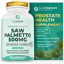 PurePremium Saw Palmetto 500 mg για άνδρες / γυναίκες – Μέγιστη δύναμη Saw Palmetto Εκχύλισμα  Tabletισκία