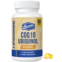 Liposomal CoQ10 Ubiquinol 600mg Softgels|Superior Absorption Ubiquinol CoQ10 Supplement|Powerful Active Antioxidant Form of Coenzyme Q10|Heart Function & Energy Production|60 Softgels