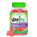 21st Century Healthcare VitaJoy Extra Strength Μελατονίνη 10 mg Gummies, Φράουλα, 60 Count, Red, 0,43 λίβρες, (πακέτο του 1)