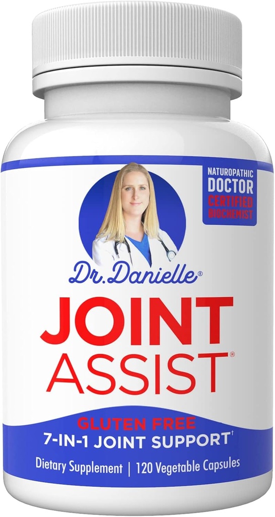 Doctor Danielle Joint Assist - Glucosamine Chondroitin Turmeric Msm Boswellia - Κοινή Υποστήριξη & Ανακούφιση - 120 Κάψουλες