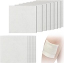 4"x4" Αλγινικό άλγος ασβεστίου Dressing for Pressure Ulcer Bed Sore Leg Sore Diabetic Foot Ulcer Burns Δερμάτινα Δάκρυα Ταχύτερη φροντίδα τραύματος με μη αυτοκόλλητη υψηλής απορρόφησης Pad (Pack of 10)