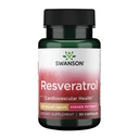 Swanson Resveratrol - Υψηλότερη δραστικότητα 250 μιλιγράμμων 30 κάψουλες(1 Συσκευασία)
